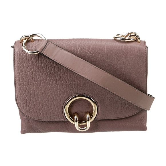 NWT REBECCA MINKOFF Mink Brown Isabel Crossbody Bag with Fringe Strap - Picture 1 of 16